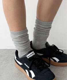 WEGO ローゲージゆるリブハイソックス