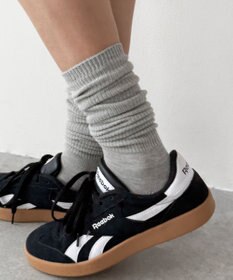 WEGO ローゲージゆるリブハイソックス