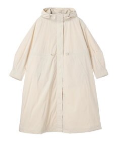 earth music&ecology テックフードロングコート