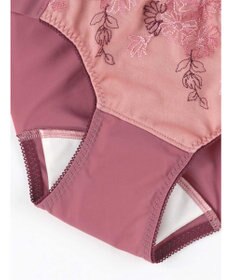 AMPHI サニタリーショーツ 【BRAGENIC ブラジェニック 脇高細見えタイプ】羽付きナプキン対応  BMI353とペア 吸汗速乾(後ろ身頃) 生理用ショーツ PMI053 アンフィ／ワコール