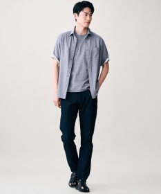 JOSEPH ABBOUD 【キングサイズ・ジャージー素材・ストレッチ】コンパクトコットンジャージー Tシャツ
