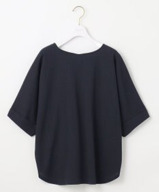 ANY SIS S 【前後着用・UVケア・洗える】2WAYジョーゼットジャージードルマン カットソー