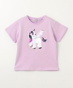 ANY KIDS ミラクルスパンコール 半袖 Tシャツ