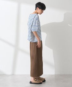 AMERICAN HOLIC バスクボーダー半袖プルオーバー