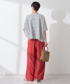 AMERICAN HOLIC バスクボーダー半袖プルオーバー