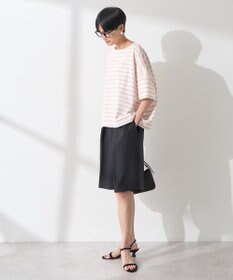 AMERICAN HOLIC バスクボーダー半袖プルオーバー