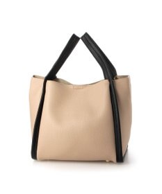 UNBILLION カシュカシュ cachecache / ミニショルダー付きソフトレザー調ミニトートバッグ