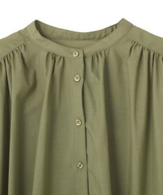 AMERICAN HOLIC 【予約】【WEB限定】イージーケア+接触冷感 フレンチスリーブギャザーシャツ