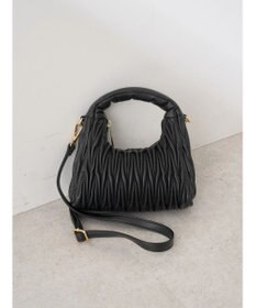 earth music&ecology ウエーブキルトショルダーバッグ