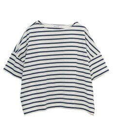 AMERICAN HOLIC バスクボーダー半袖プルオーバー