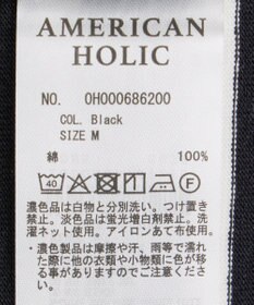 AMERICAN HOLIC バスクボーダー半袖プルオーバー
