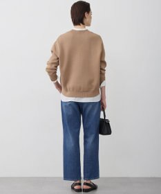 ICB 【先行予約】 コットンポリエステルスムース Vネックニット