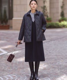 J.PRESS LADIES L 【洗える】Pe/Vis サイロチェック ブラウス