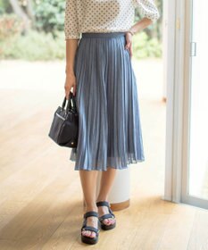 J.PRESS LADIES L ラミータンブラー プリーツ スカート