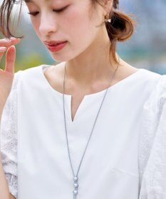 Tiaclasse 【2TYPE/総レース・袖レース】パンチングレースパフスリーブチュニックブラウス