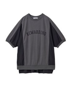 Green Parks ナイロンドッキングロゴチュニック