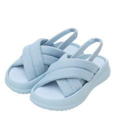 Green Parks ＲＵＰＩＳ．　パフクロスサンダル