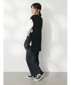 CRAFT STANDARD BOUTIQUE 【２点セット】片畦ニットベスト＋ロンＴＥＥ