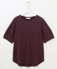 ANY SIS L 【汗ジミ防止・UVケア】アーモンドスリーブ カットソー