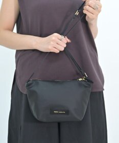 Hekhèr Le Style de Vie 新型追加【日本製 / 汚れにくい】PUコートコットンキャンバス×牛革付属 ショルダーバッグ