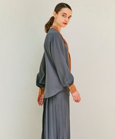 BEIGE， 【WEB限定】MAKALU / ボウタイブラウス