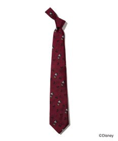 J.PRESS MEN 【DISNEY COLLECTION】シルクレップジャガード ネクタイ / ミッキーマウス
