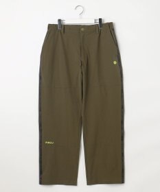 PW CIRCULUS 【撥水加工/ストレッチ】サイドストライプ ワイドパンツ ゴルフ