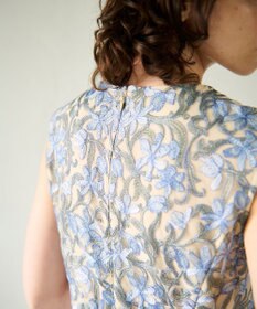 GRACE CONTINENTAL サラサオーナメントドレス