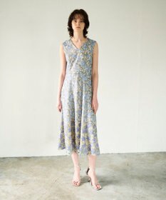 GRACE CONTINENTAL サラサオーナメントドレス