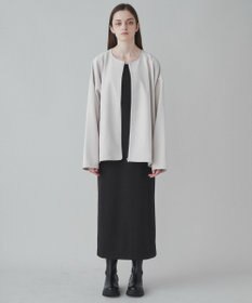 WEGO 【ユニセックス着用ITEM】トロミノーカラーブルゾン