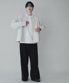 WEGO 【ユニセックス着用ITEM】トロミノーカラーブルゾン