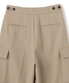 UNFILO ウールライク カーゴワイドパンツ