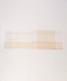 MOONBAT FURLA ラメ入りブロックチェックストール