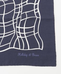 JOSEPH ABBOUD 【イタリア製】ジオメトリックパターンチーフ