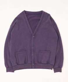 WEGO 【ユニセックス着用ITEM】ケミカルスウェットカーディガン