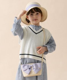 ANY KIDS リボン ポシェット