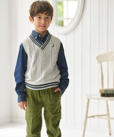 J.PRESS KIDS 【140-170cm】5.5オンス ダンガリーシャツ