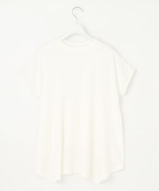 UNFILO 【シワになりにくい】BEAUTY FORM バックフレアTシャツ