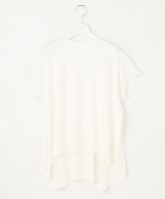 UNFILO 【シワになりにくい】BEAUTY FORM バックフレアTシャツ