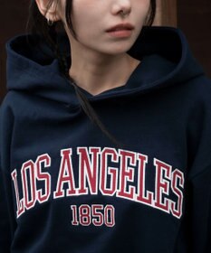 WEGO グラフィックショートプルパーカー