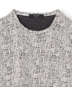 JOSEPH HOMME 【新素材】パフィーチェックジャージー　クルーネックカットソー