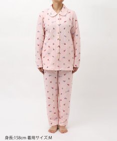 tsumori chisato SLEEP ツモリチサト パジャマ 長袖 長ズボン 綿混(本体) あったか レディース  UDW454 /ワコール