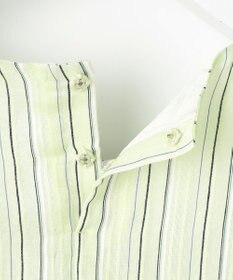 J.PRESS LADIES 【洗える】ランダムストライプ シアー プルオーバー カットソー