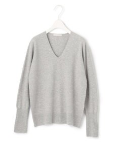 ICB 【人気のため新色追加・WEB限定カラーあり】ソフトウールハイゲージ Vネックニット