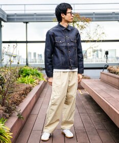 WHITE MAILS 【ユニセックス/軽量】COTTON PAPER  POPLIN DRAWSTRING ミリタリーパンツ