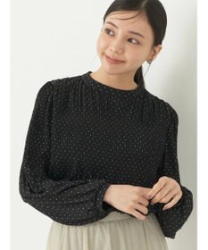 earth music&ecology マジョリカプリーツブラウス