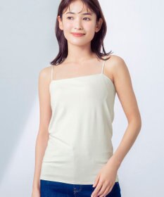 Wing カップ付きキャミソール ラク きれいなバストシルエット 綿混(身生地) 【シンクロブラトップ スリムストラップ】 ブラトップ 春 夏 ET1093 ウイング／ワコール