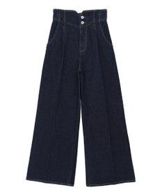 earth music&ecology ハイウエストデニムパンツ