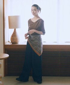 earth music&ecology ハイウエストデニムパンツ