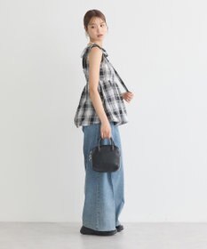 earth music&ecology ハイウエストデニムパンツ